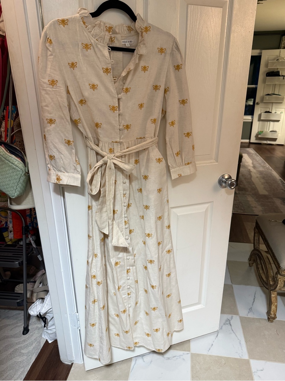 Beau & Ro Rutledge Maxi Dress in Honey Bee